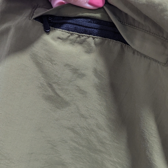 Eddie Bauer Mens Shorts Hybrid Green Nylon Swim Trunks Mesh Lined Drawstring XL - Picture 10 of 10